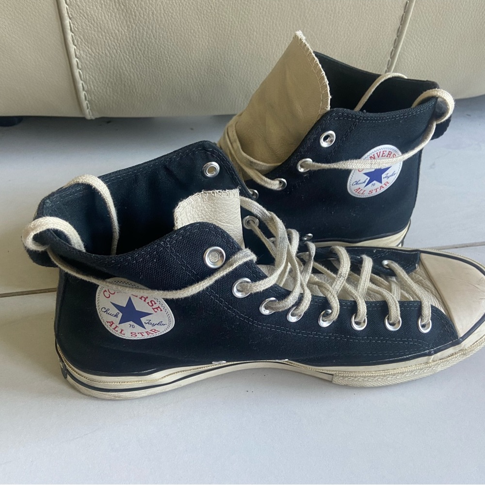 Converse x Fear of God (essentials) Black & White Hi Size 12 Men’s